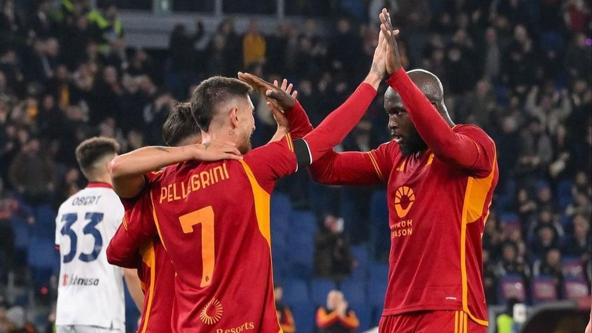 AS Roma Gagal Raih Kemenangan di Kandang Cagliari