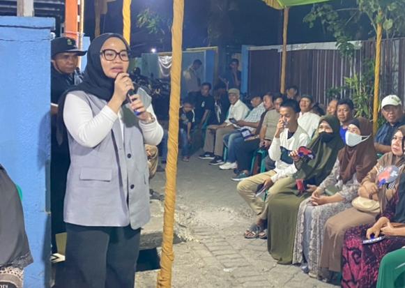 Rezki Mulfiati Lutfi Dekati Warga Makassar Lewat Gerakan Sehat