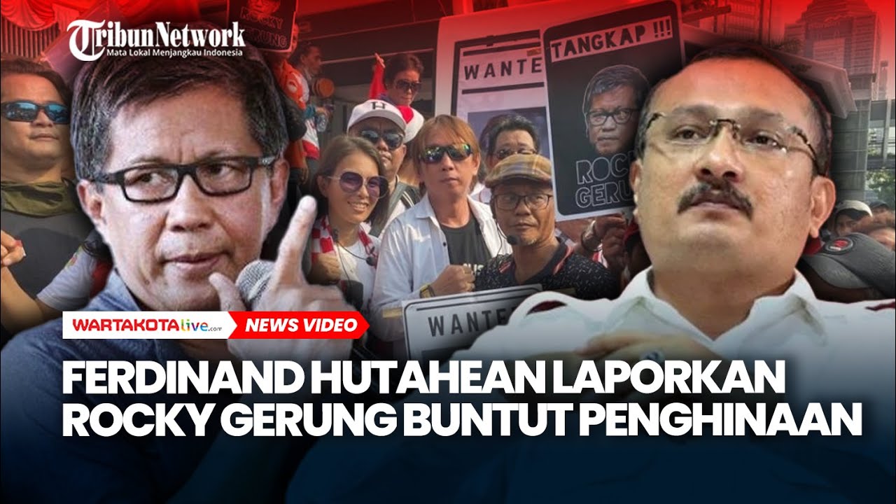 Ferdinand Hutahean Tantang Jokowi: "Ngga Usah Main Petak Umpet Pak!"