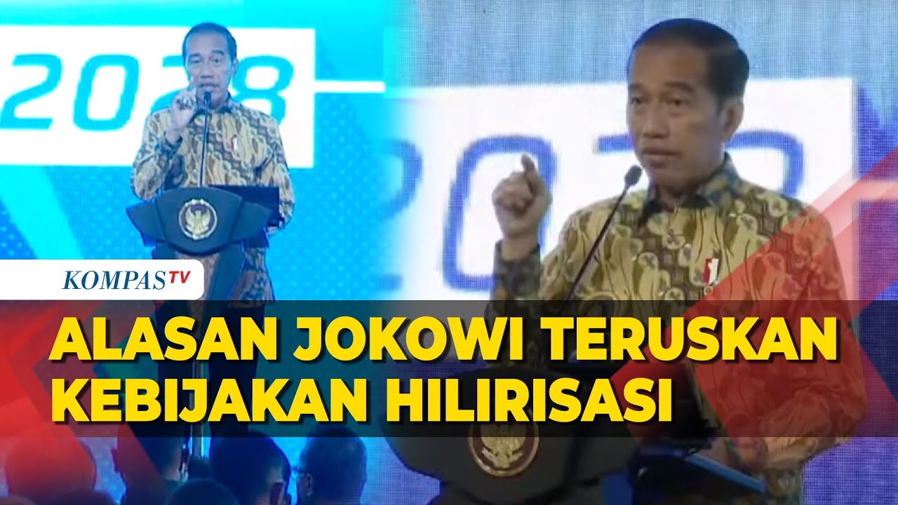 Hilirisasi Digugat, Jokowi Tegas: "Kita Tak Goyah!"