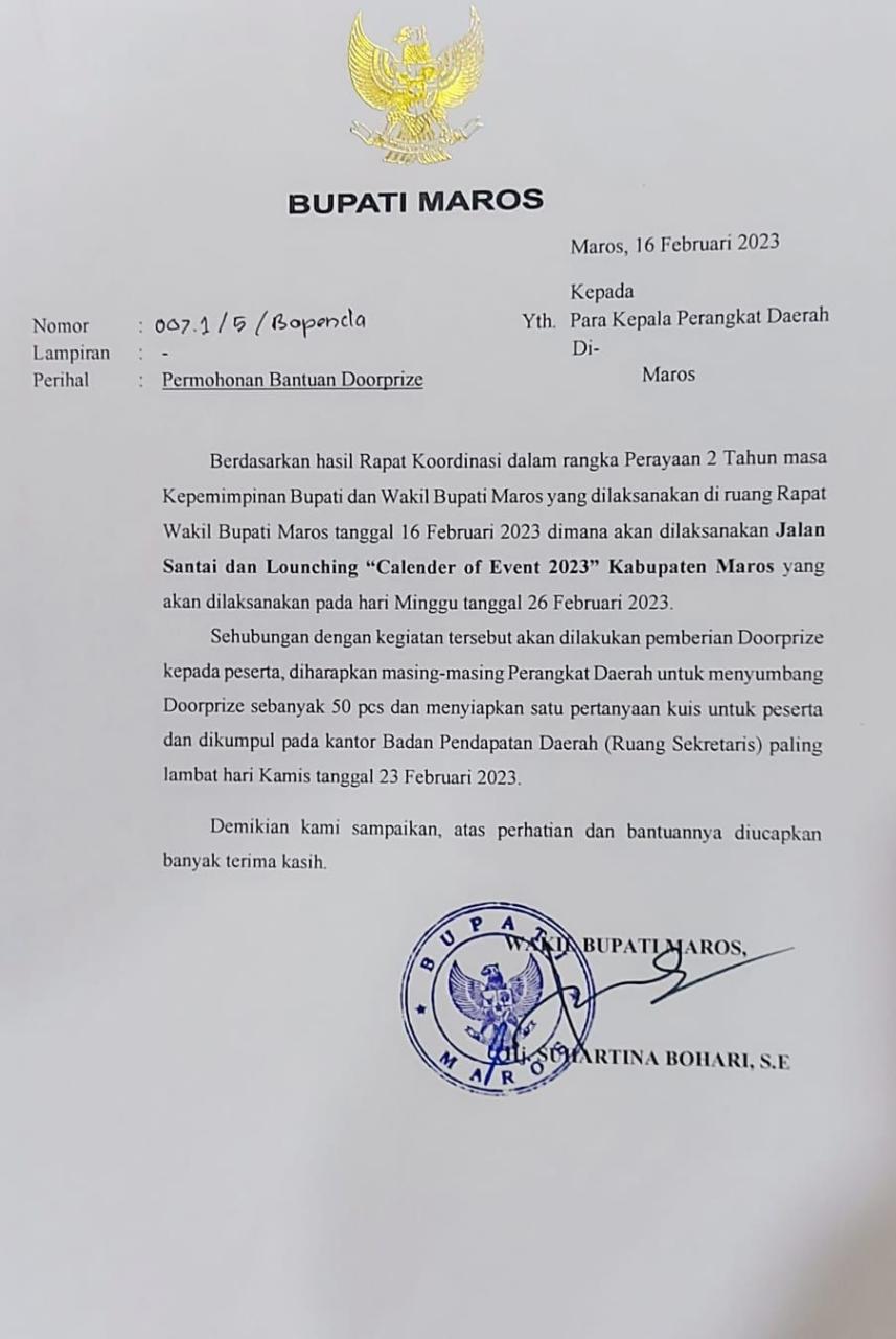 Surat Keterangan Beredar, KPU Maros Tetap Tolak Calon Wakil Bupati