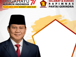 Salam Sehati Ramaikan Rapimnas Gerindra, Seto-Rezki Makin Dekat dengan Kader