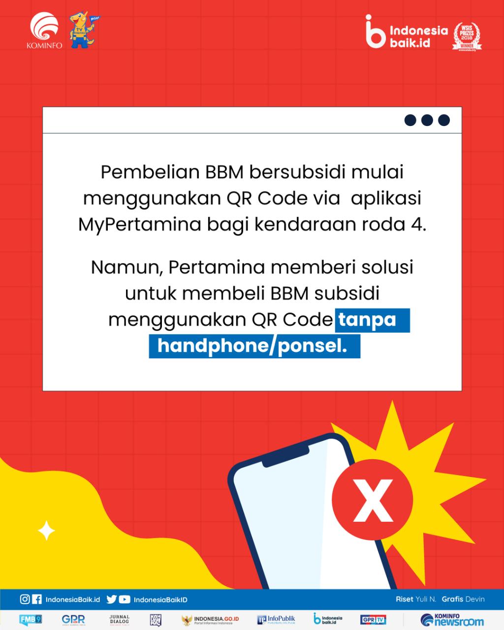 Buruan Daftar QR Code! BBM Subsidi Segera Dibatasi!