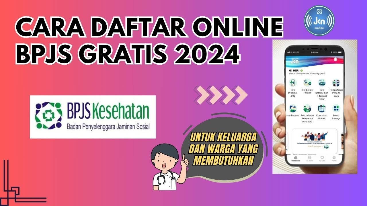 Cara Daftar BPJS Gratis Online Lewat HP