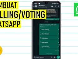 Cara Membuat Polling di Grup WhatsApp Via Android, iOS, dan Web