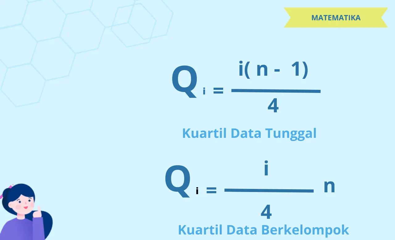 Rumus Kuartil Data Tunggal dan Berkelompok dan Contoh Soal