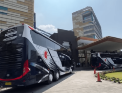 PO Unicorn Indorent Tambah Armada, Rilis 3 Unit Bus Double Decker Garapan Adiputro