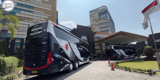 PO Unicorn Indorent Tambah Armada, Rilis 3 Unit Bus Double Decker Garapan Adiputro