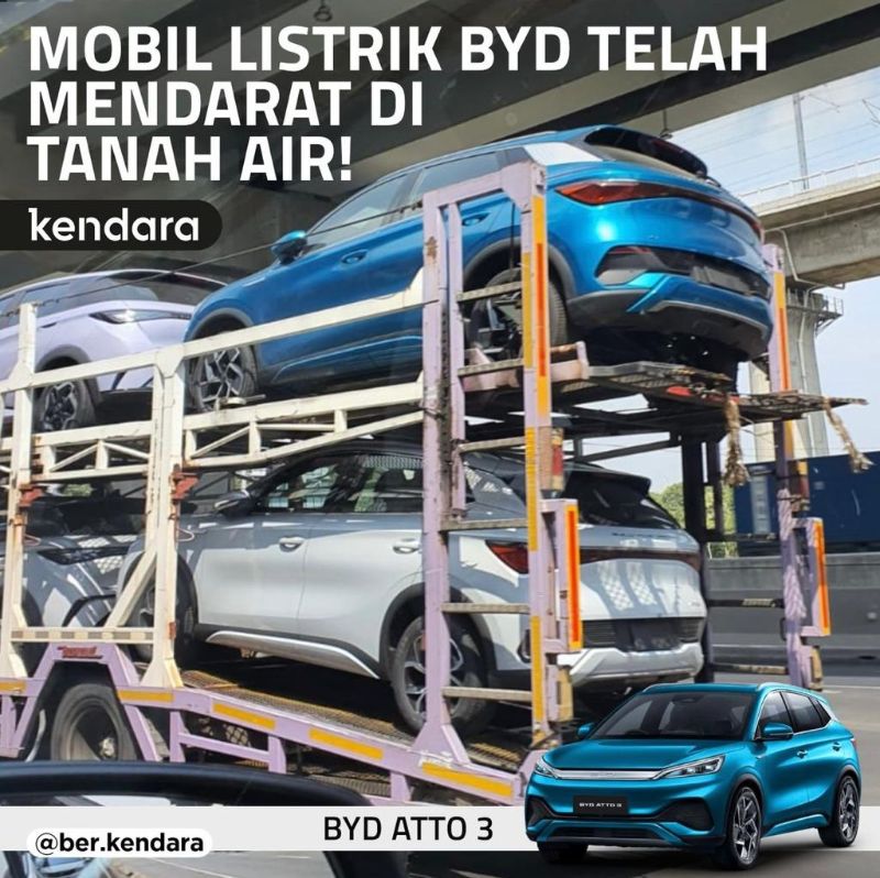 Mobil China Terlaris di Indonesia, BYD Tertinggal Jauh