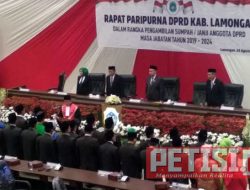 250 Personel Siaga, Pelantikan Anggota DPRD Lamongan Digeruduk Tim Pengamanan Gabungan