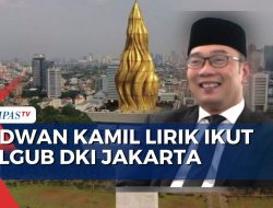 Ridwan Kamil Siap Rebut Jakarta, Target Menang 50 Persen Plus Satu!