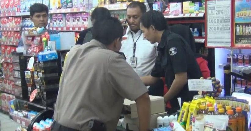 Rampok Bersenpi Beraksi di Dua Minimarket Kediri Dalam Semalam, Karyawan Disekap dan Diikat!